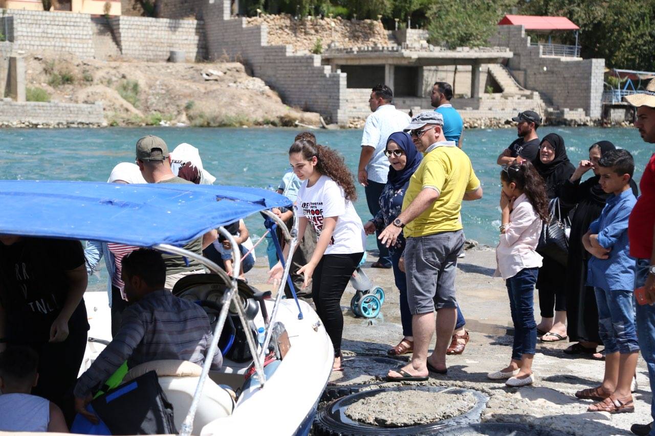 به‌وێنه‌.. چواره‌م رۆژى جه‌ژن له‌سه‌يرانگه‌كانى دوكان